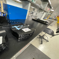 Laboratory Plastic Scissor Jack Stand image 1